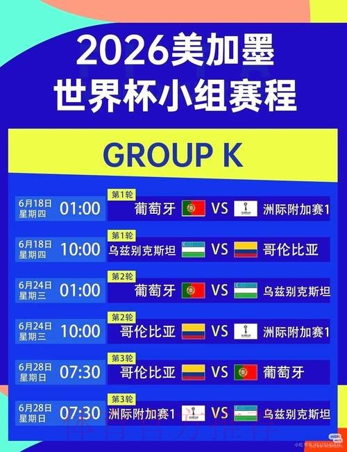 2026美加墨世界杯直播详细